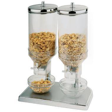 Dispenser 2x4.5 ltr til N&oslash;dder mm