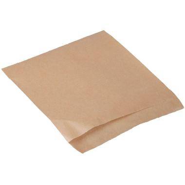 Burgerlomme stor 150x160 mm 40 gr Kraft Brun