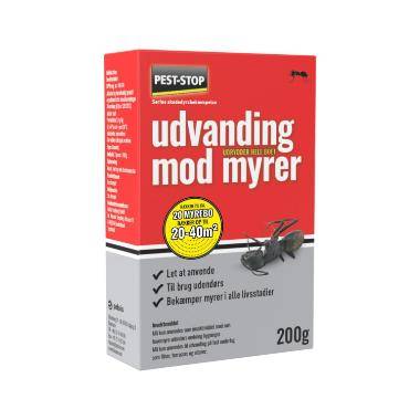 Insektbek&aelig;mpelse udvanding mod myrer Pest-Stop 200g til udend&oslash;rs brug