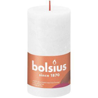 Bloklys &Oslash;68x130 mm Br&aelig;ndetid 60 timer Rustik Hvid