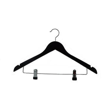 B&oslash;jle med clips Tr&aelig; 45 cm Sort