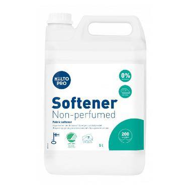 T&oslash;jvask Skyllemiddel Kiilto Pro Softener Non-perfumed 5ltr Svanem&aelig;rket Sensitiv