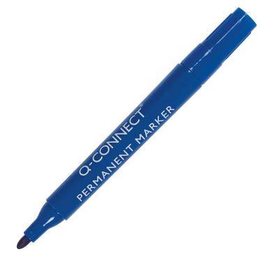 Sprit Tusch Marker Q-Connect bl&aring; rund spids 2-3 mm