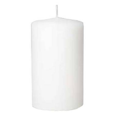 Bloklys &Oslash;70x120 mm Br&aelig;ndetid 53 timer Hvid
