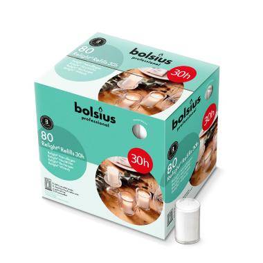 Refill Relight Br&aelig;ndetid 30 timer til Glaslys Klar