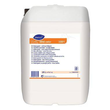 T&oslash;jvask Flydende CLAX Mild Forte Color m/Parfume u/Blegemiddel/Optisk hvid 20ltr