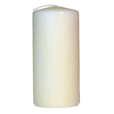 Bloklys &Oslash;70x150 mm Br&aelig;ndetid 66 timer Elfenben