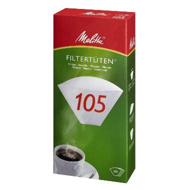 Filterpose Nr. 105 &Oslash;325xH240mm Hvid