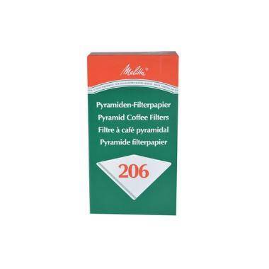 Pyramidefilter nr. 206 hvid