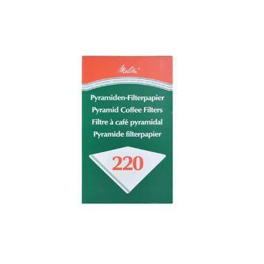 Pyramidefilter nr. 220 hvid