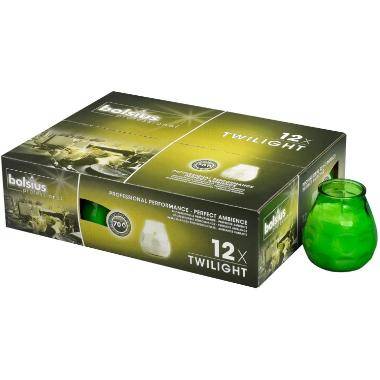 Lysbowle Twilight Br&aelig;ndetid 70 timer Lime