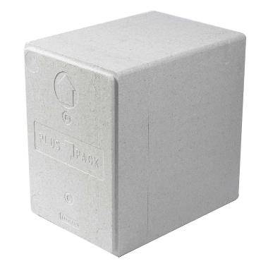 Termokasse 37 ltr 44x32x44 cm EPS Hvid til Transport af fad 103900