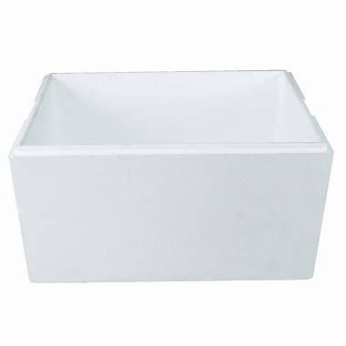 Termokasse 1/1 GN 50 ltr 60x40x32 cm EPS Hvid L&aring;g p&aring; 92950