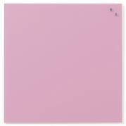 Glass board 45 x 45 cm. Light Pink
