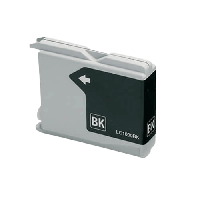 Brother LC1000BK sort bl&aelig;kpatron variant