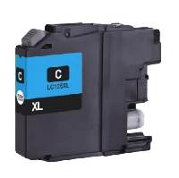 Brother LC125C XL cyan bl&aelig;kpatron variant