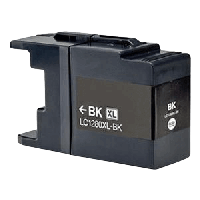 Brother LC1280BK XXL sort bl&aelig;kpatron variant