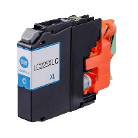 Brother LC225C XL cyan bl&aelig;kpatron variant