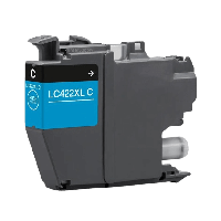 Brother LC422XLC XL cyan bl&aelig;kpatron variant