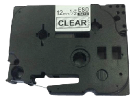 Brother TZe131 12 mm x 8 m Sort tekst / Klar tape tape variant