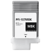 Canon PFI-107MBK 6704B001 mat sort bl&aelig;kpatron variant