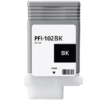 Canon PFI102BK 0895B001 sort bl&aelig;kpatron variant