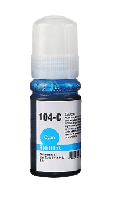 Epson 104 C13T00P240 cyan Bl&aelig;k refill variant