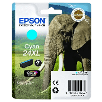 24XL XL C13T24324012 cyan bl&aelig;kpatron original