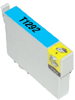 Epson T1292 XL C13T12924011 cyan bl&aelig;kpatron variant