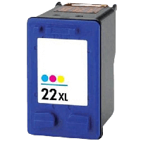 HP 22 XL C9352CE 3 farver i &eacute;n bl&aelig;kpatron variant