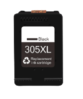 HP 305XL XL 3YM62AE sort bl&aelig;kpatron variant