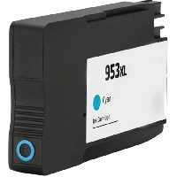 HP 953XL XL F6U16AE cyan bl&aelig;kpatron variant