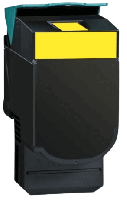 Lexmark C540 C540H2YG gul toner variant