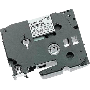 Brother TZe135 12 mm x 8 m Hvid tekst / Klar tape tape variant