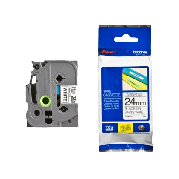 TZe251 24 mm x 8 m Sort tekst / Hvid tape tape original