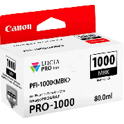 PFI-1000MBK 0545C001 mat sort bl&aelig;kpatron original