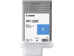 PFI-120C 2886C001 cyan bl&aelig;kpatron original