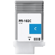 Canon PFI102C 0896B001 cyan bl&aelig;kpatron variant