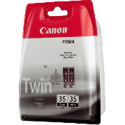 PGI-35BK twin pack 1509B012 sort bl&aelig;kpatron original