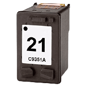 HP 21 XL C9351CE sort bl&aelig;kpatron variant