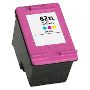 HP 62XL XL C2P07AE 3 farver i &eacute;n bl&aelig;kpatron variant