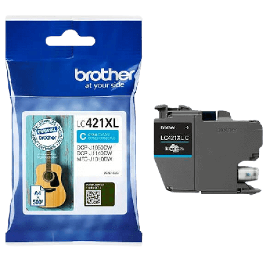 LC421XLC XL cyan bl&aelig;kpatron original