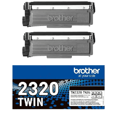 TN2320TWIN XL twin pack sort toner original