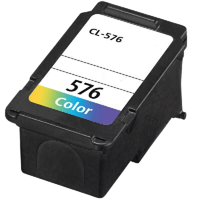 Canon CL-576XL XL 5441C001 CMY bl&aelig;kpatron variant