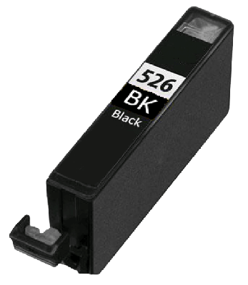 Canon CLI-526 BK 4540B001 sort bl&aelig;kpatron variant