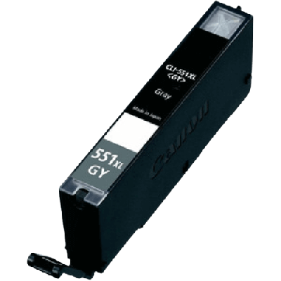 Canon CLI-551XLGY XL 6447B001 gr&aring; bl&aelig;kpatron variant