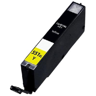 Canon CLI-551XLY XL 6446B001 gul bl&aelig;kpatron variant