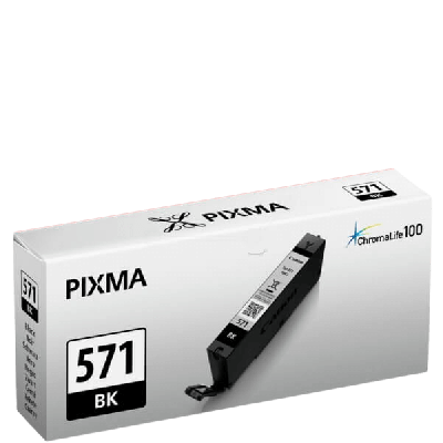 CLI-571BK 0385C001 sort bl&aelig;kpatron original