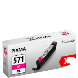 CLI-571MXL XL 0333C001 magenta bl&aelig;kpatron original