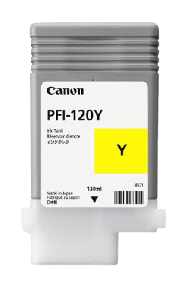 PFI-120Y 2888C001 gul bl&aelig;kpatron original